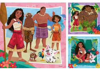 Ravensburger 3x49pc - Disney Moana 2 On To New Adventures Puzzles