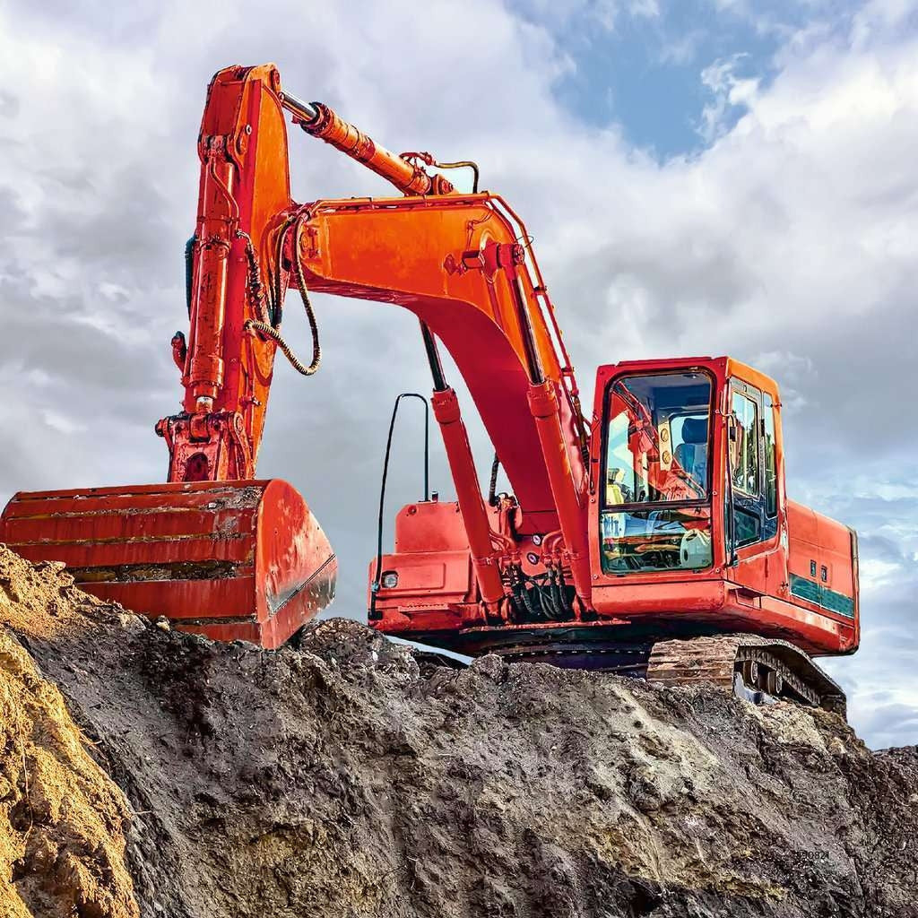 Ravensburger 3x49pc - Digger at Work! Puzzle