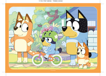 Ravensburger 4x42pc - Bluey Gotta Be Done! Puzzle