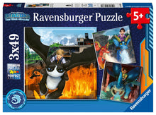 Ravensburger 3x49pc - Wild Things Dragons Puzzle