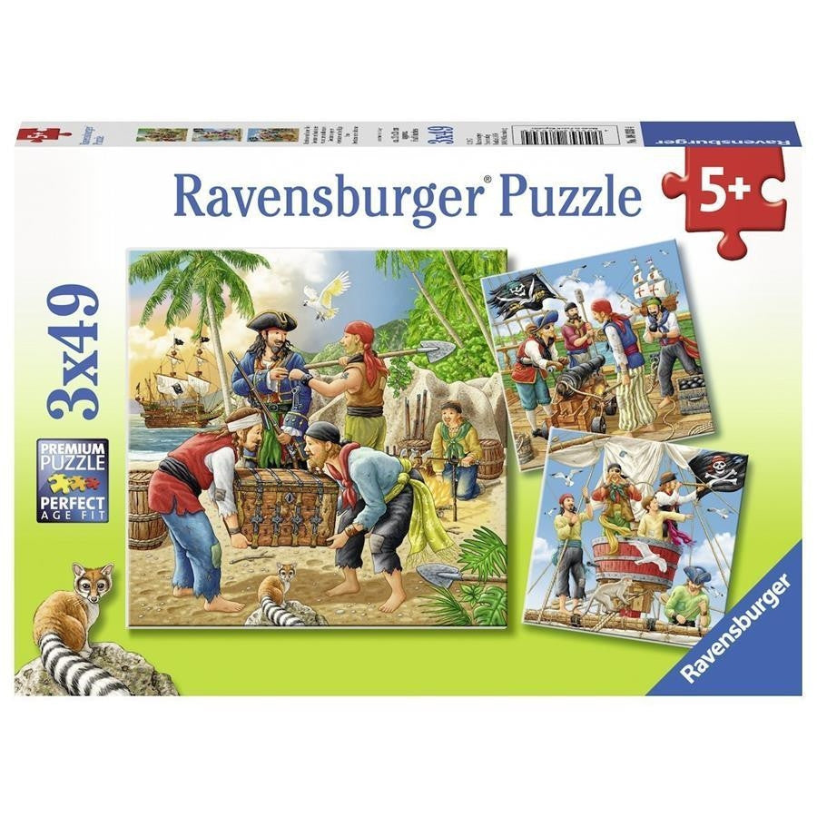 Ravensburger 3x49pc - High Seas Adventure Puzzle