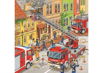 Ravensburger 3x49pc - Fire Brigade Run Puzzle