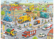Ravensburger 100pc - Vehicles in the City Puzzle