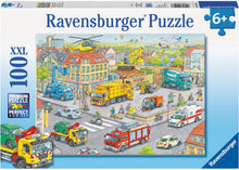 Ravensburger 100pc - Vehicles in the City Puzzle