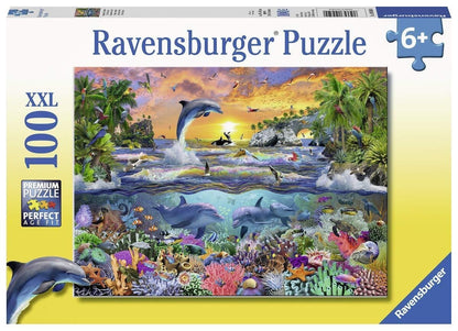 Ravensburger 100pc - Tropical Paradise Puzzle **Slight damaged box**