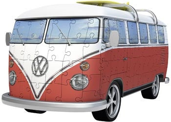 Ravensburger 162pc - VW Kombi Bus 3D Model Puzzle
