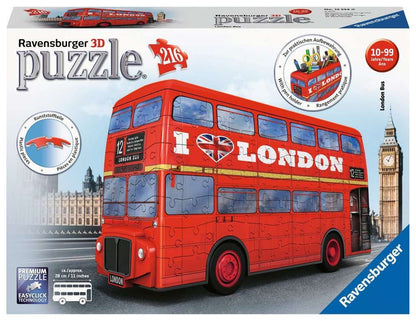 Ravensburger 216pc - London Bus 3D Puzzle