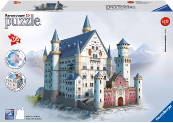 Ravensburger 216pc - Neuschwanstein Castle 3D Puzzle
