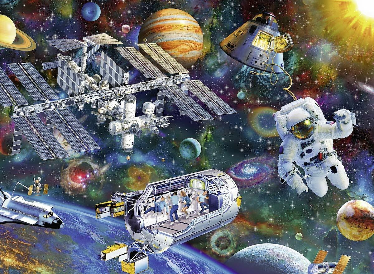 Ravensburger 200pc  - Cosmic Exploration Puzzle