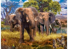 Ravensburger 500pc - Elephant Family Puzzle