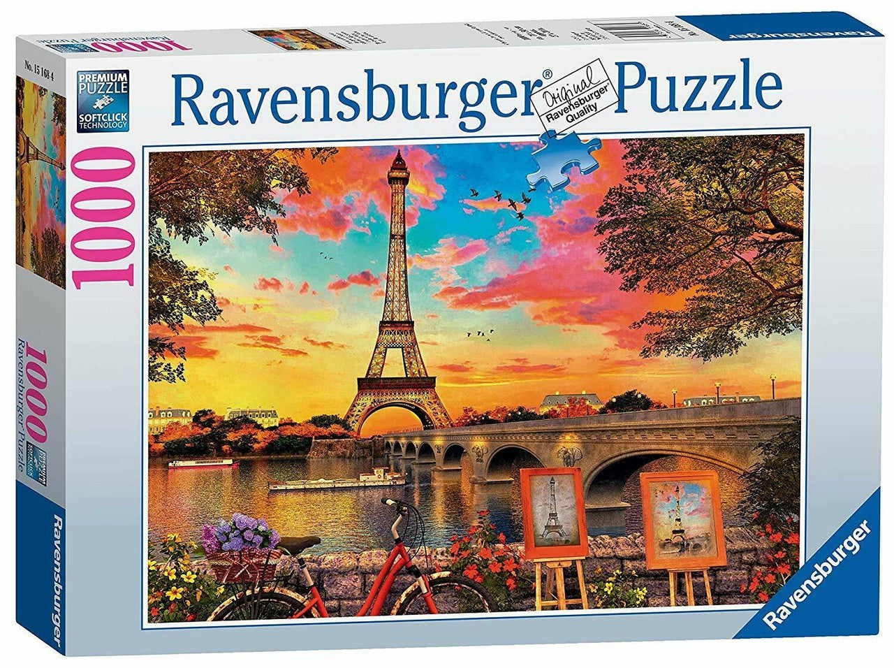 Ravensburger 1000pc - The Banks of the Seine Puzzle