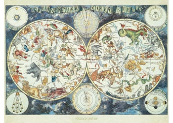 Ravensburger 1500pc - World Map of Fantastic Beasts Puzzle