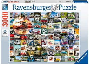 Ravensburger 3000pc - 99 VW Bulli Moments Puzzle