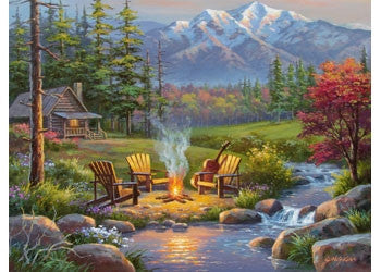 Ravensburger 750pc - Riverside Livingroom Large Format Puzzle
