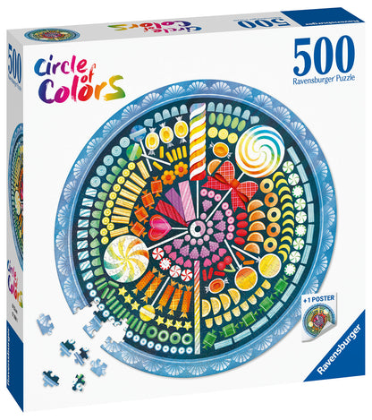 Ravensburger 500pc - Circle of Colors Candy Puzzle