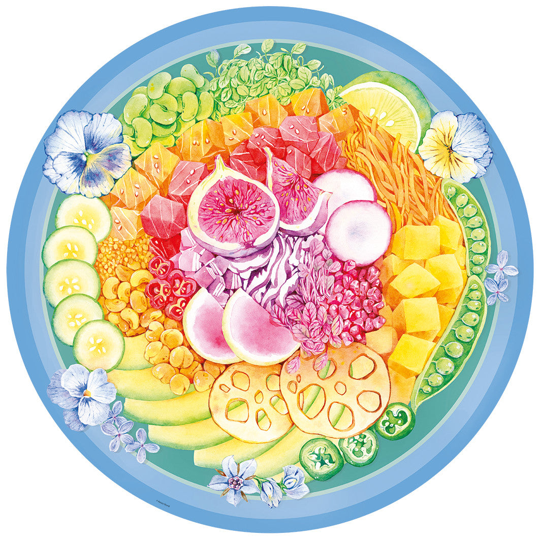 Ravensburger 500pc - Circle of Colors Poke Bowl Puzzle