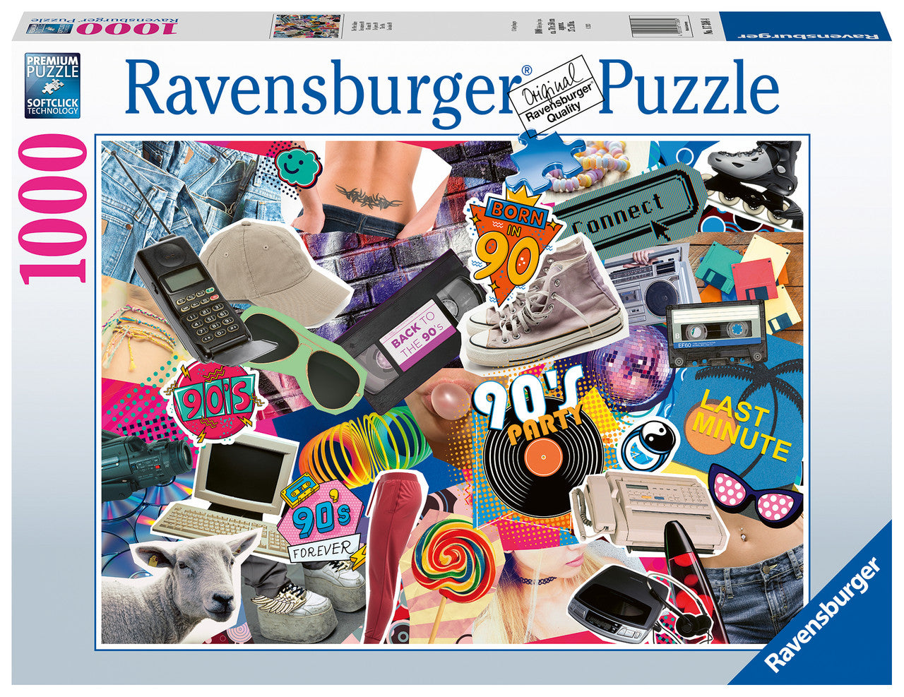 Ravensburger 1000pc - The 90s Puzzle