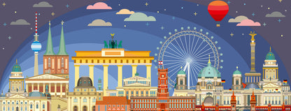 Ravensburger 1000pc - Berlin at Night Puzzle