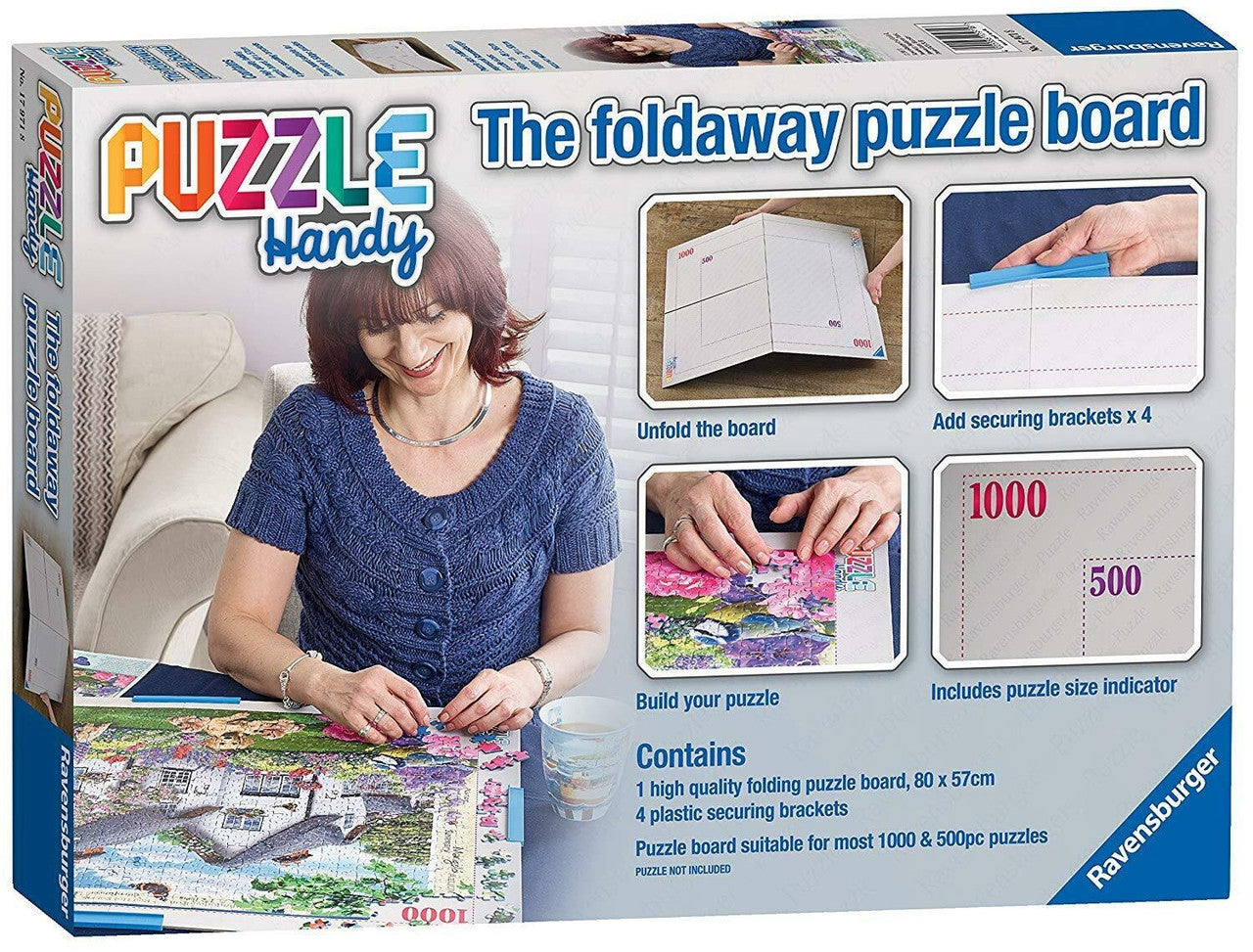 Ravensburger - Puzzle Handy - The Foldaway Puzzle Board