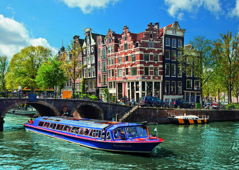 Ravensburger 1000pc - Canal Tour in Amsterdam Puzzle