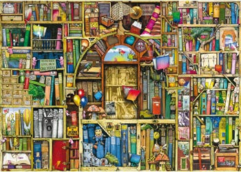 Ravensburger 1000pc -The Bizarre Bookshop 2 Puzzle by Colin Thompson