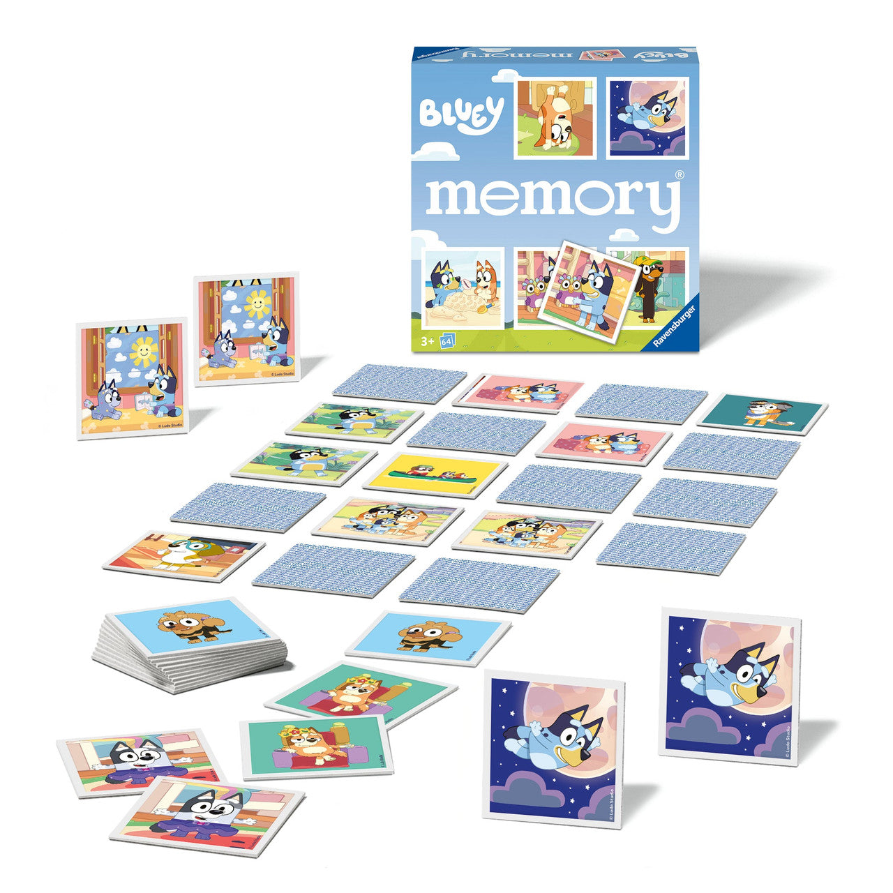 Ravensburger - Bluey Memory Game