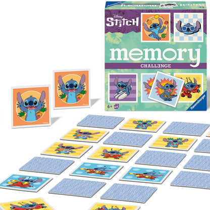 Ravensburger - Disney Stitch Challenge Memory Game