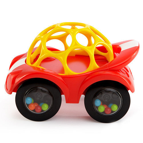 Oball Rattle & Roll - Red & Yellow