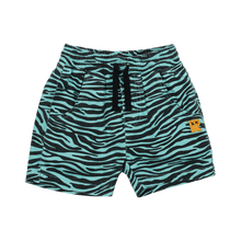 Rock Your Baby - Blue Tiger Shorts