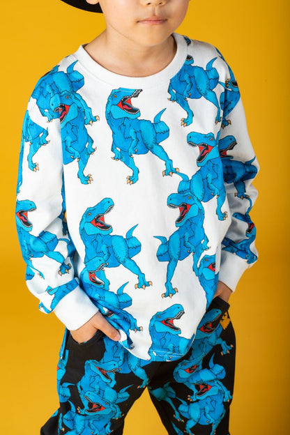 Blue Rex Long Sleeve T-shirt - Teen