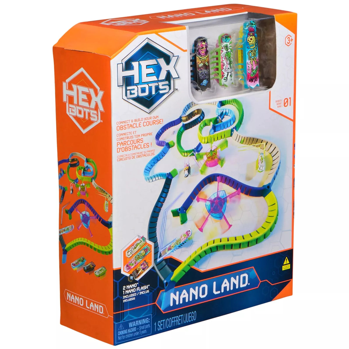 HEXBOTS - Flash Nano Land Playset