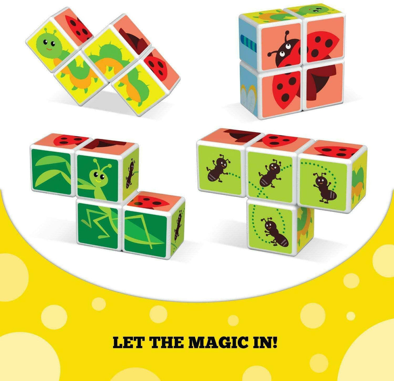 Geomag - Magicube - Insects 7pc