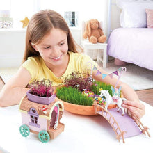 My Fairy Garden - Unicorn Garden and Caravan