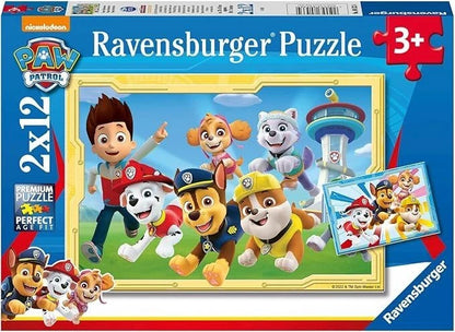 Ravensburger 2x12pc - Paw Patrol Super Detectives Puzzle