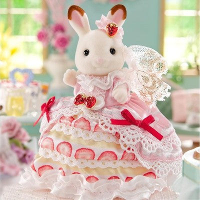 Sylvanian Families - Freya's Birthday - Strawberry Cake Dress