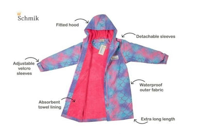 Schmik Swim Parka - Mermaid  ADULT SMALL