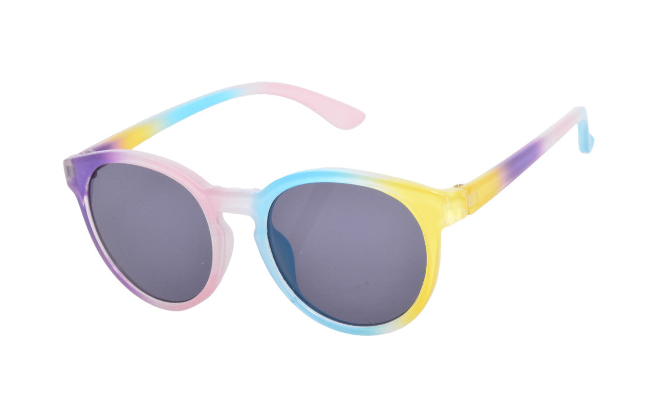 Freckles Sunglasses - Round - Purple/Blue/Yellow