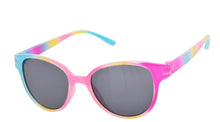 Freckles Sunglasses - Round - Blue/Yellow/Pink