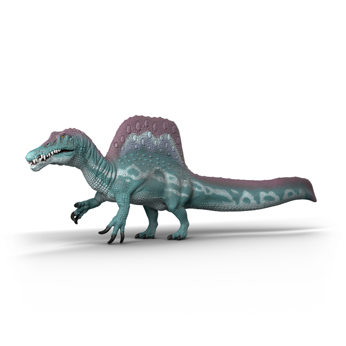 Schleich Spinosaurus 15049 hand-painted dinosaur figurine with movable jaw and detailed sail