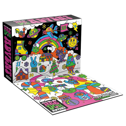 Schylling NeeDoh Christmas Advent Calendar 2026 | 24 Squishy Sensory Surprises