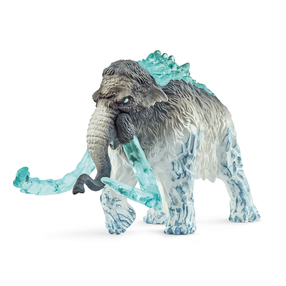 Schleich ELDRADOR Frost Mammoth fantasy creature figure with crystal tusks and icy details