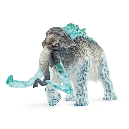 Schleich ELDRADOR Frost Mammoth fantasy creature figure with crystal tusks and icy details