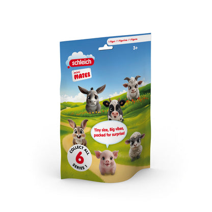 Schleich Mini Mates Series 1 Blind Bag 70679 | Collectible Surprise Animal Figure