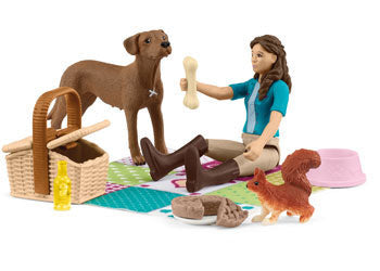 Schleich - Pocket Set - Picnic with Lisa 42746