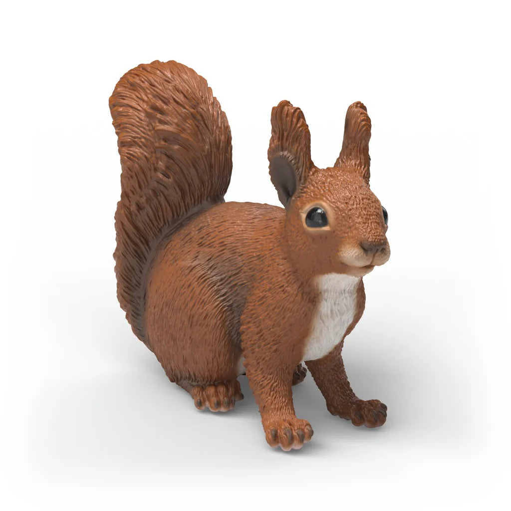 Schleich squirrel figurine 14936 with realistic brown fur and bushy tail