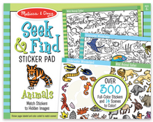 Melissa & Doug Seek & Find Sticker Pad - Animal