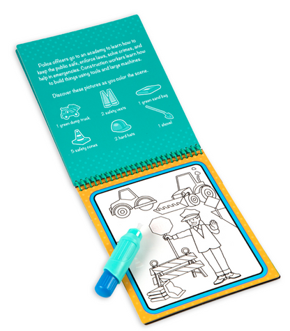 Melissa & Doug - ON the GO - Water Wow! Occupations