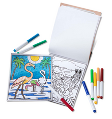 Melissa & Doug - ON the GO - Magic-Pattern - Wild Animals Coloring Pad