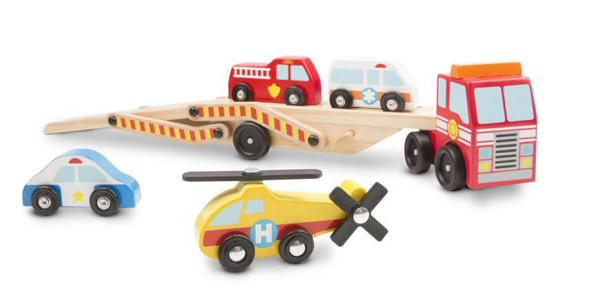 Melissa & Doug - Emergency Vehicle Carrier