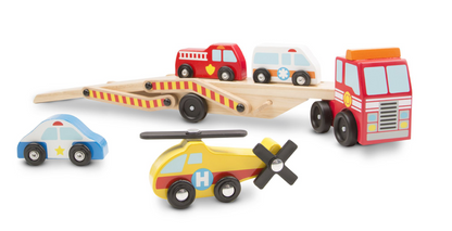 Melissa & Doug - Emergency Vehicle Carrier